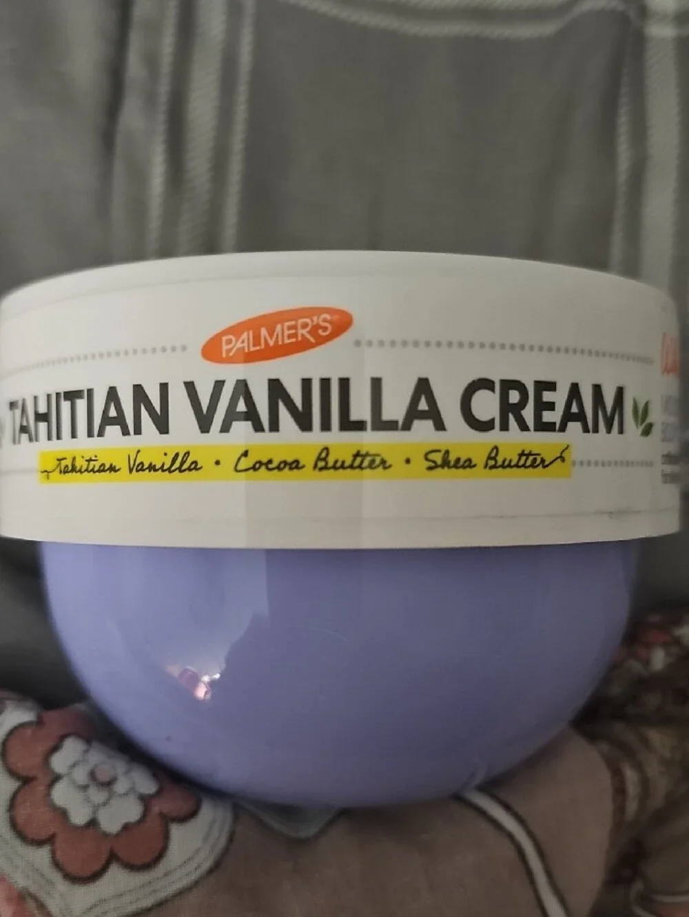 Tahitian Vanilla Cream Whipped Moisture Drenching Body Cream - White/Purple